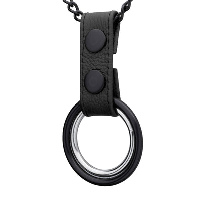 SAXOS Ketten Cockring schwarz