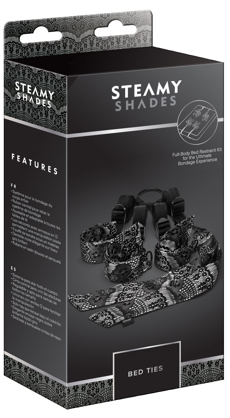STEAMY SHADES Bettfesseln