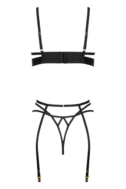 KOTEK Set 3-teilig schwarz S/M