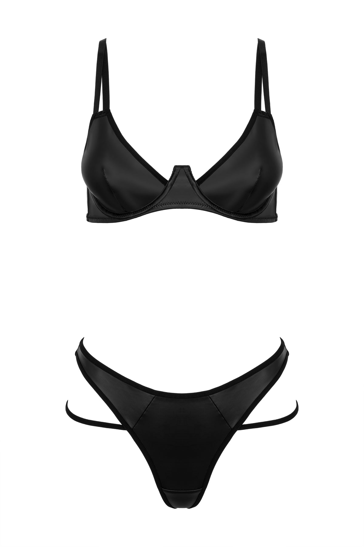 KOTEK BH Set 2-teilig schwarz S/M