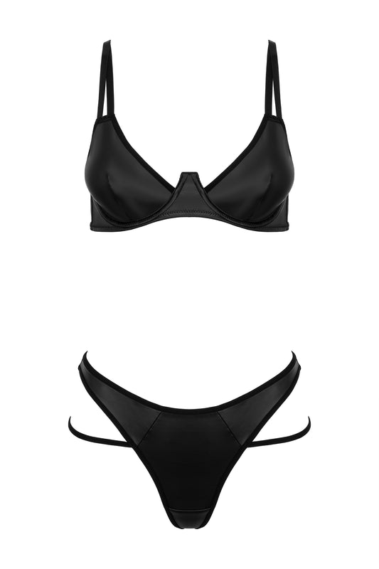 KOTEK BH Set 2-teilig schwarz S/M