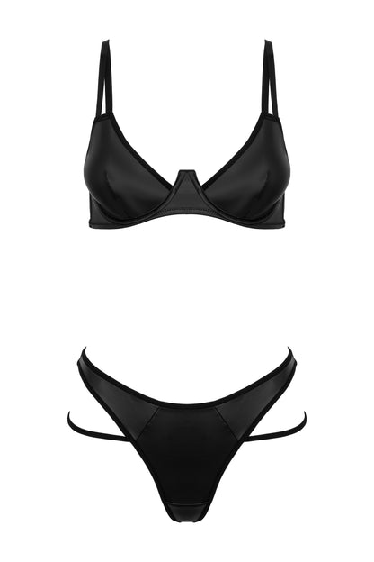 KOTEK BH Set 2-teilig schwarz S/M