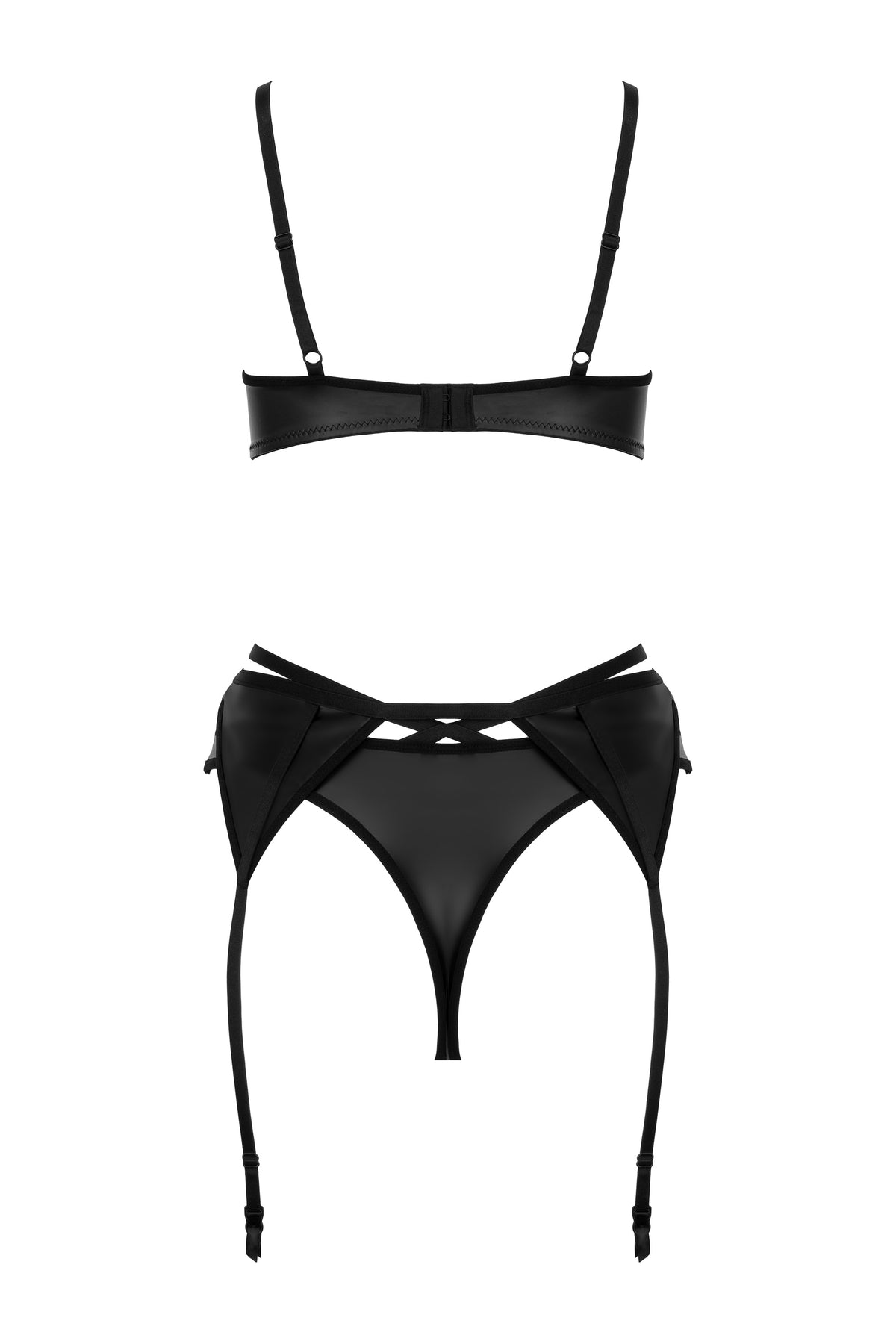 KOTEK Wetlook Set 3-teilig schwarz S/M