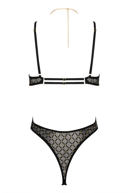 KOTEK Body BD101 schwarz-gold S/M