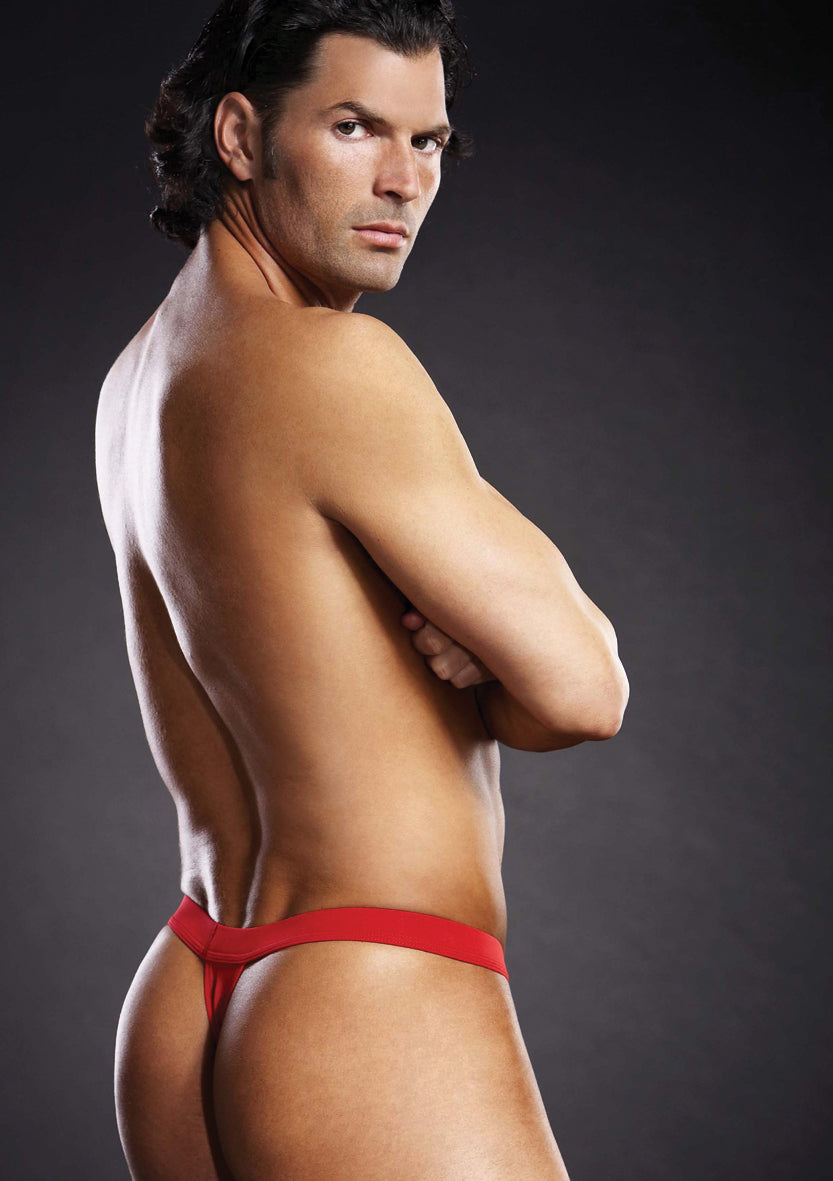 BLUE LINE Performance Microfiber Thong blk L/XL