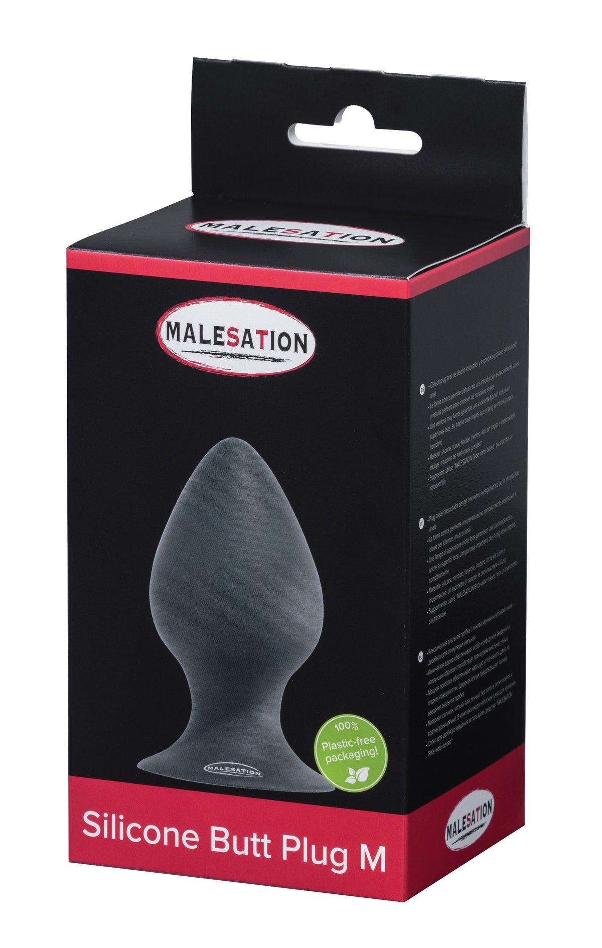 MALESATION Silikon Analplug L