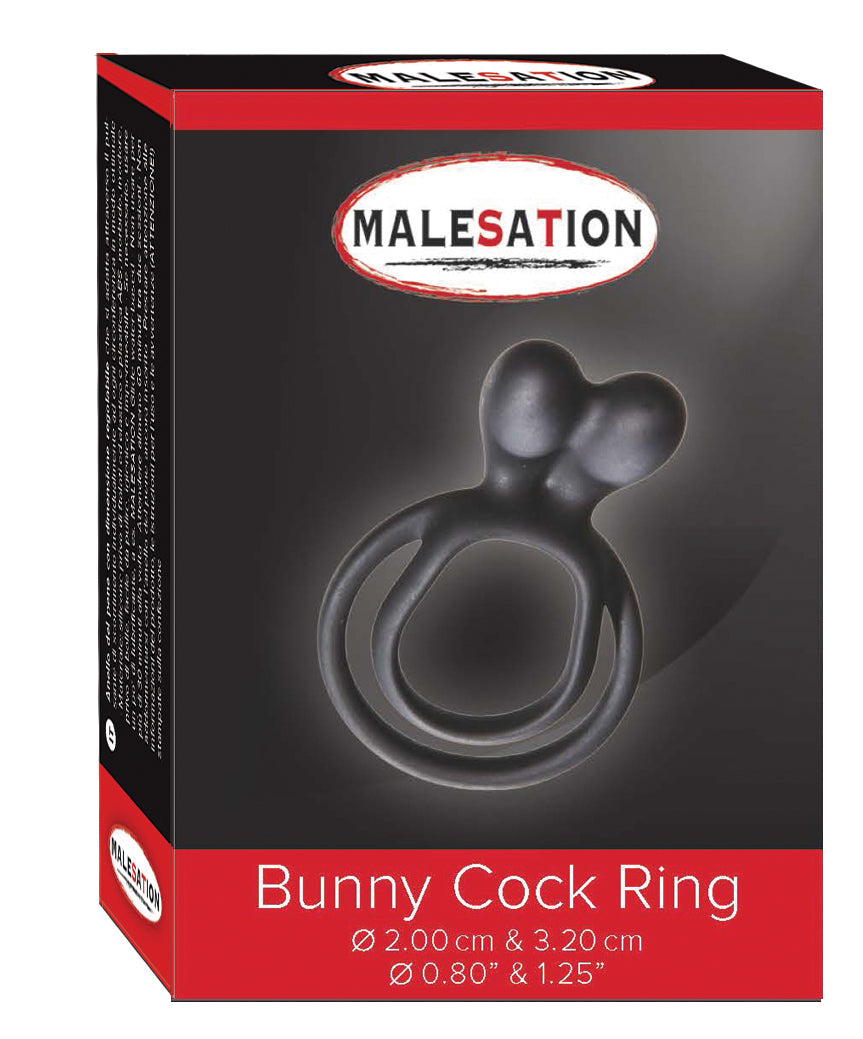 MALESATION Bunny Penisring (Ø 2,00 cm & 3,20 cm)