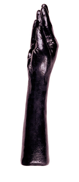 ALL BLACK Hand mit Arm schwarz 39cm lang