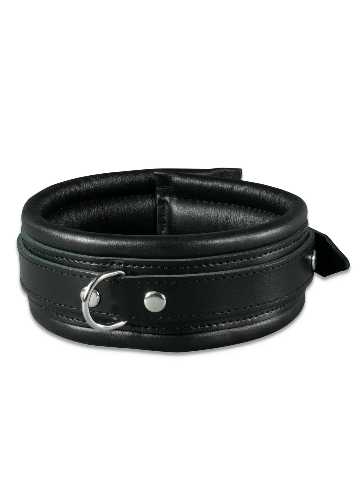 XX-DREAMSTOYS Leder-Halsfessel schwarz