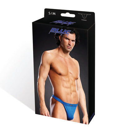 BLUE LINE Performance Microfiber Thong blk L/XL