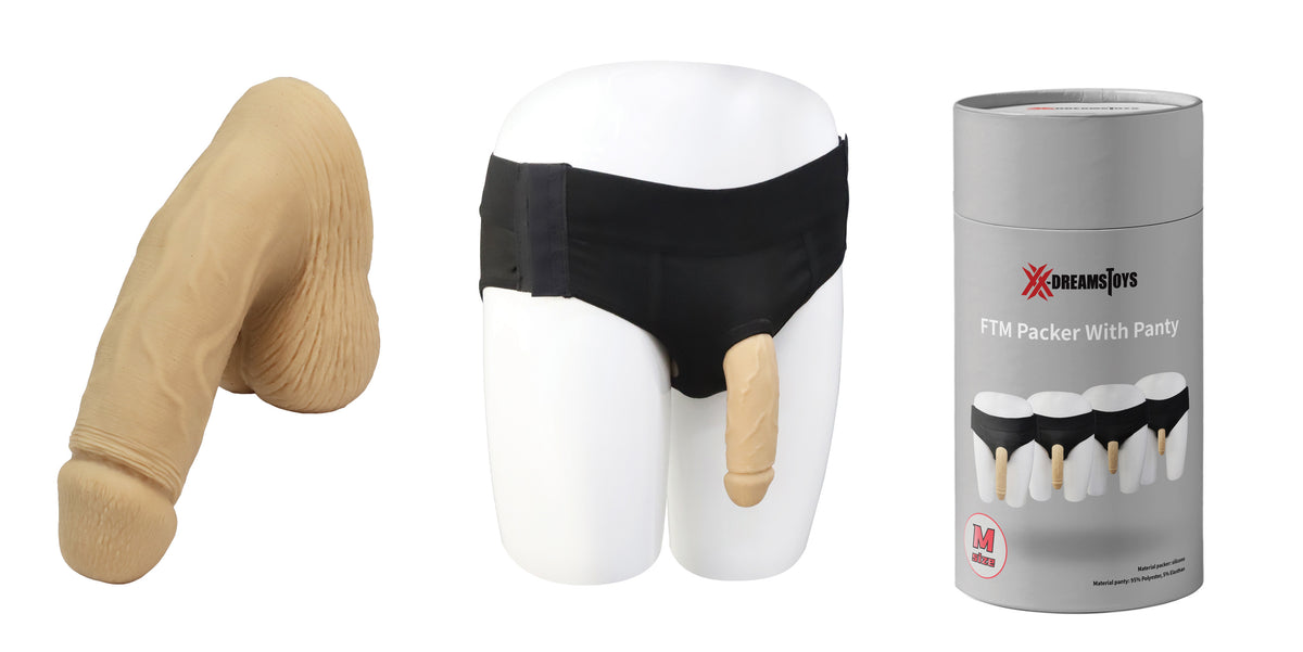 XX-DREAMSTOYS FTM Packer with panty Size S