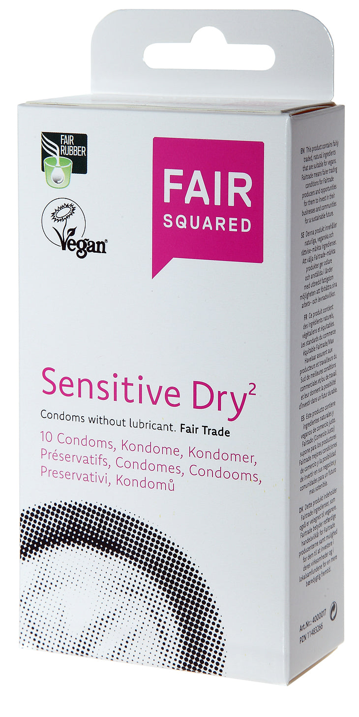 FAIR SQUARED Sensitive² Dry 10 Stück