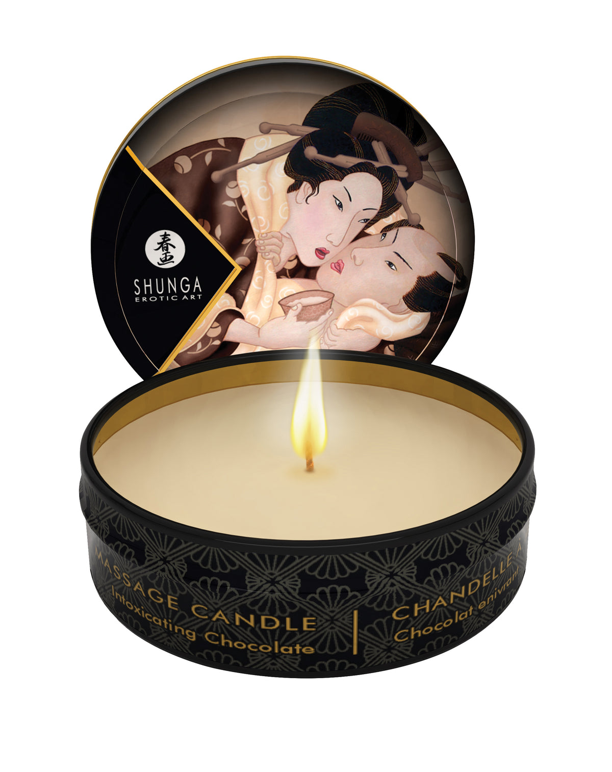 SHUNGA Massage Candle Aphrodisia/Rose Petals 30ml, 6 Stück